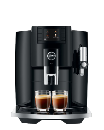 Jura E8 Piano Black Coffee Machine